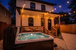 Private Hot Tub | 2-Home Retreat | Sleeps 16